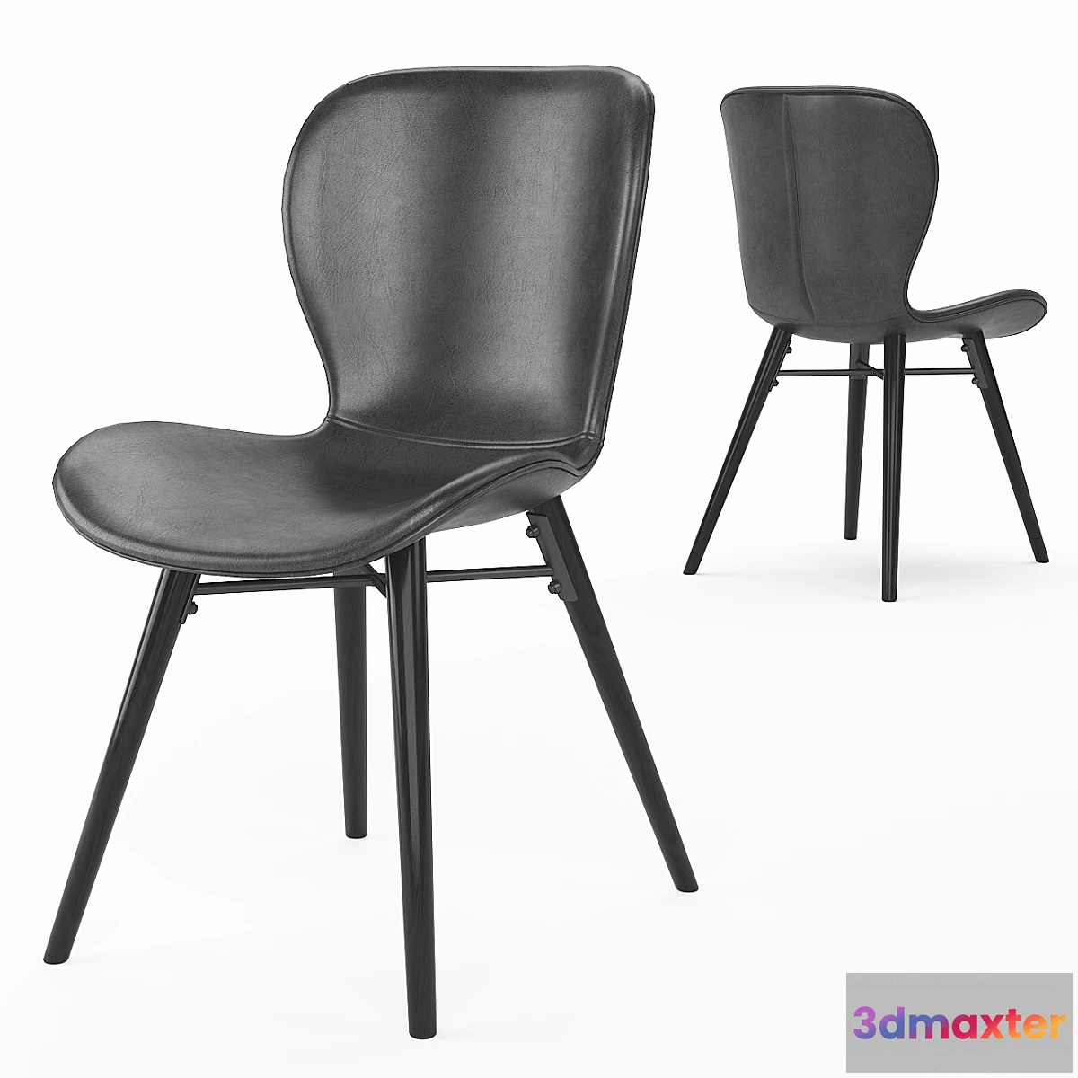 1410124 - Uma_Faux_Leather_Dining_Chair_02 3D Max