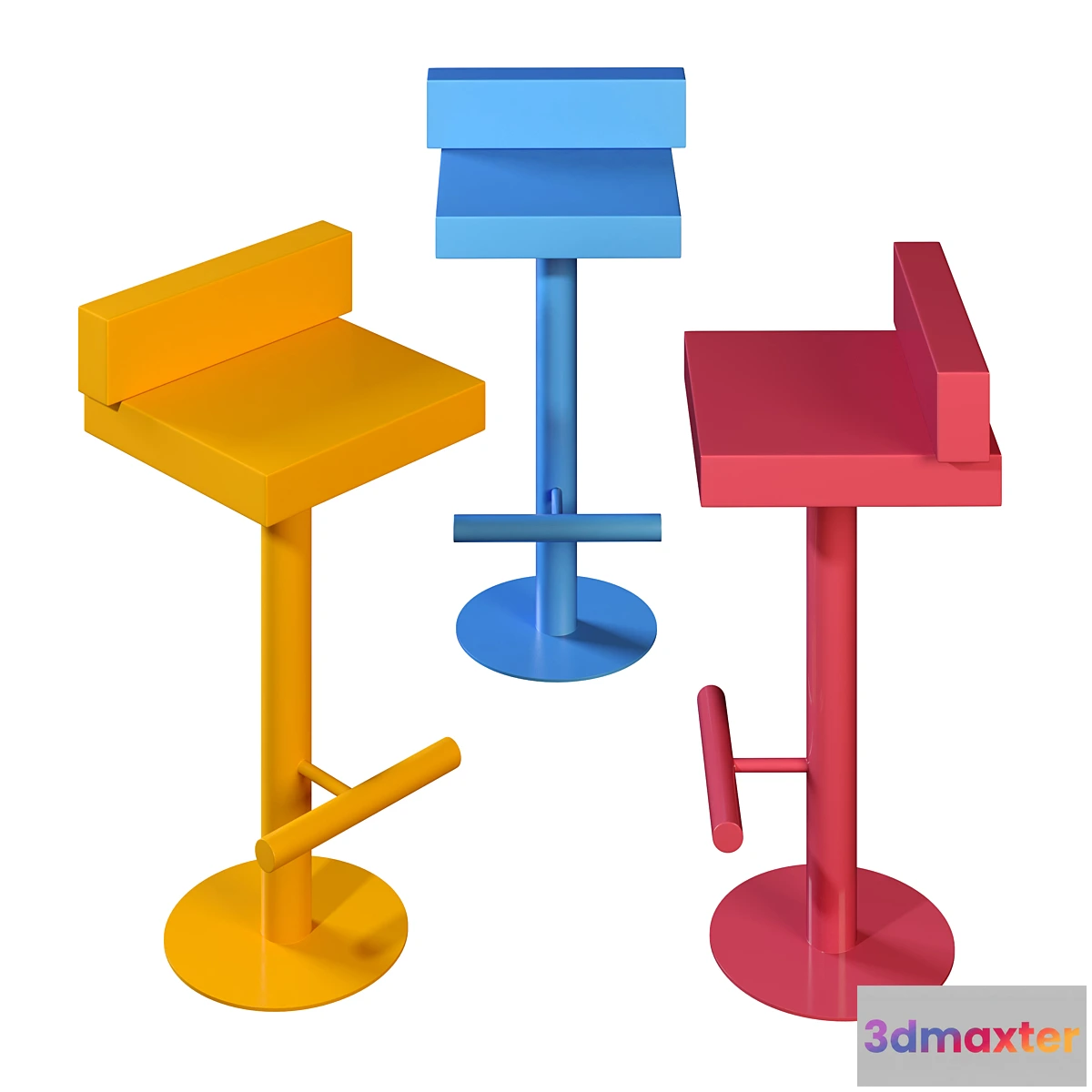 1410620 - Mass Bar Stool 3D Max