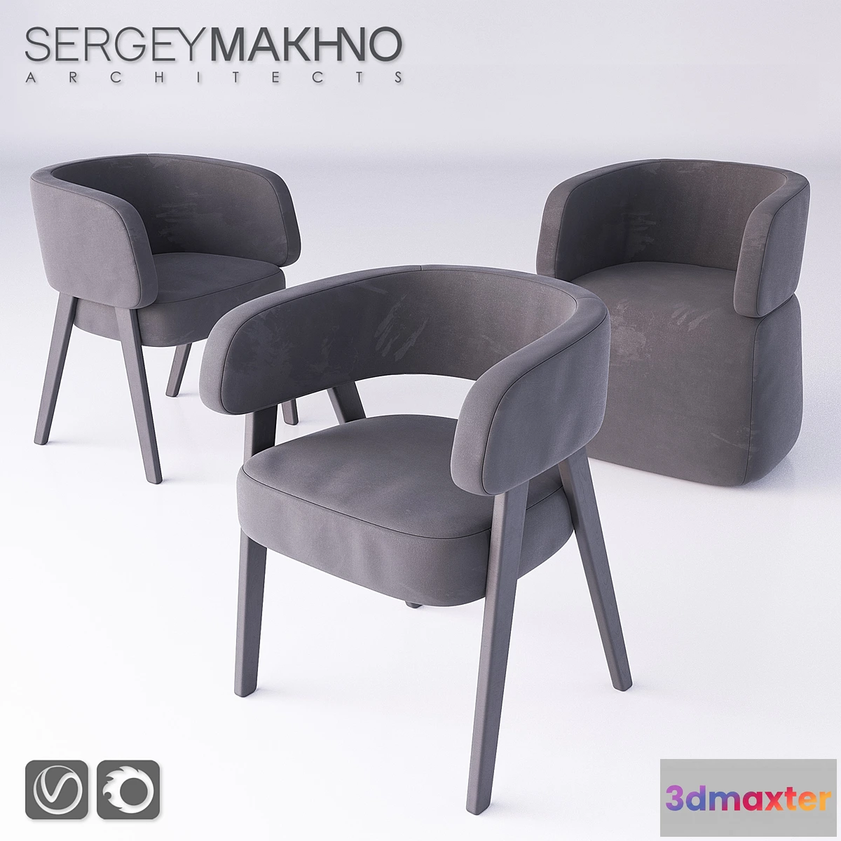 1410824 - SMA Animalia Chairs (serial) 3D Max