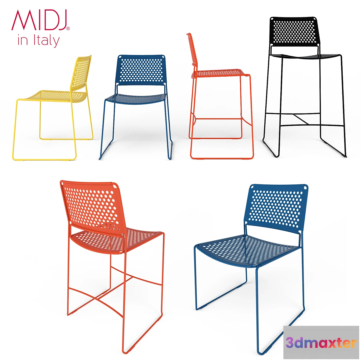 1411658 - Chair Midj - Slim 3D Max
