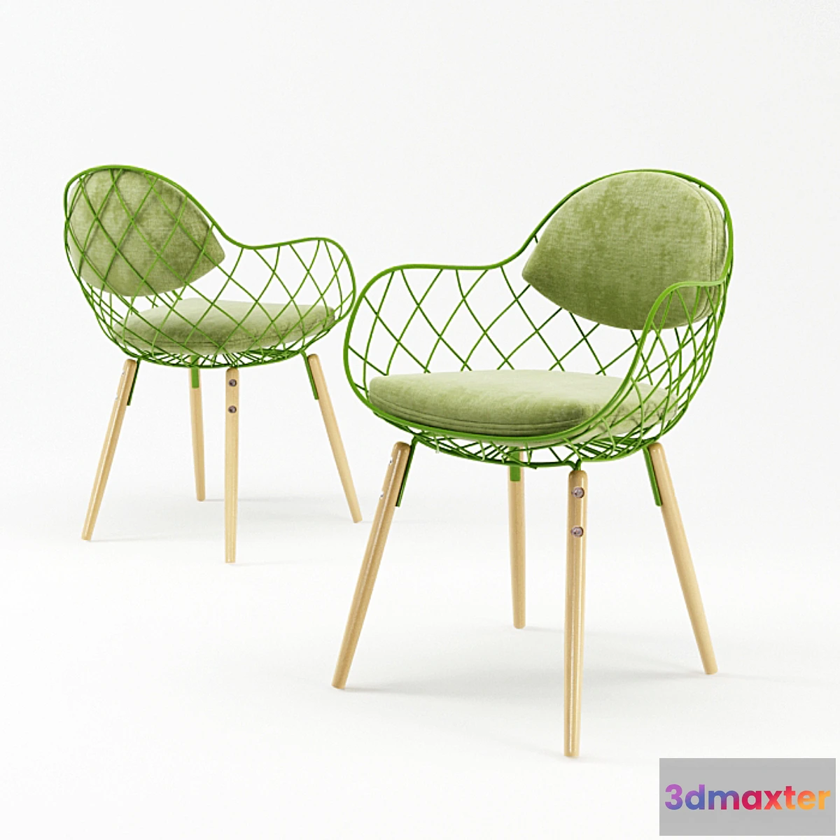 1411910 - Chair Eames Flow 3D Max