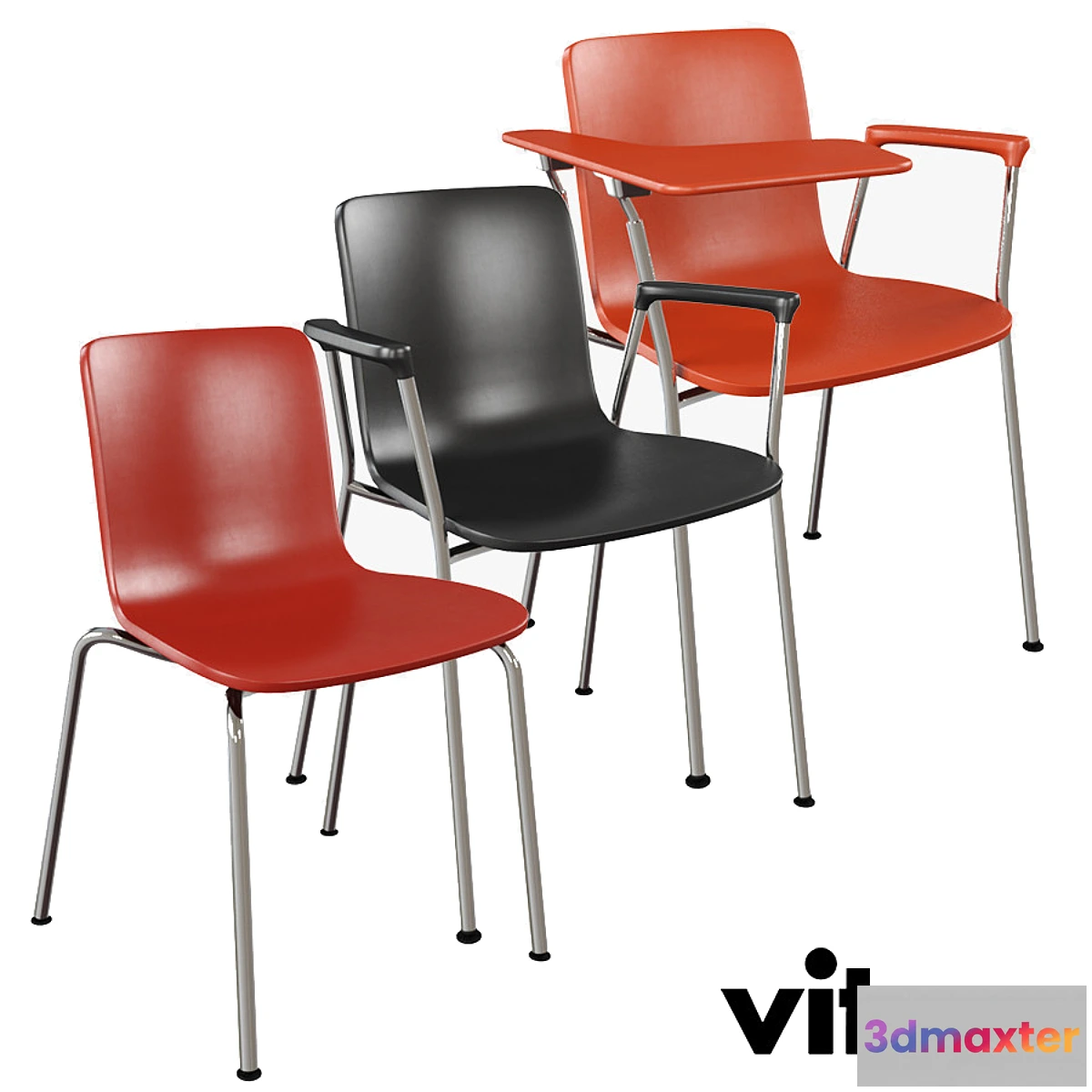 1413672 - VITRA HAL TUBE COLLECTION 3D Max