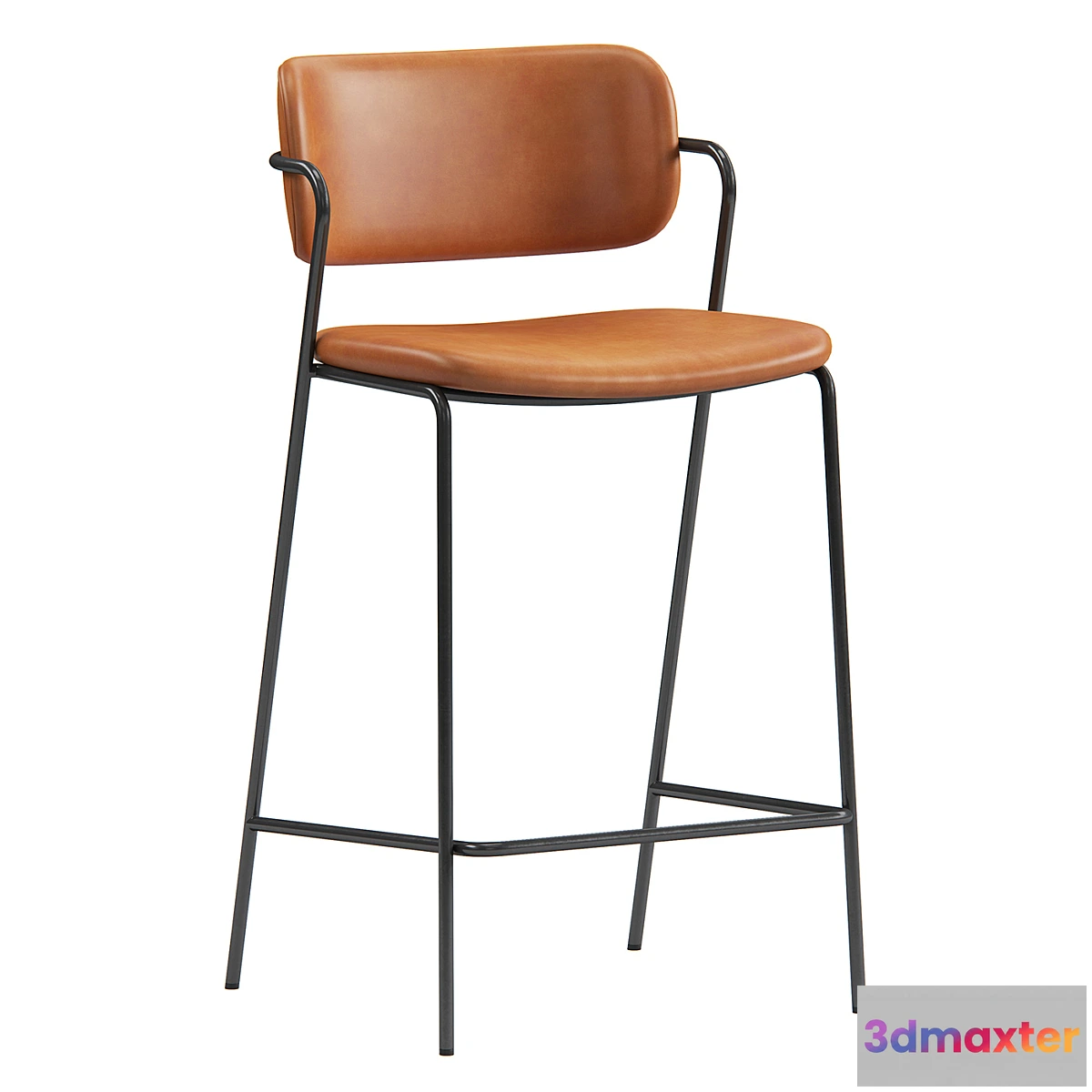 1413886 - ZED Counter Stool by Dan Form 3D Max