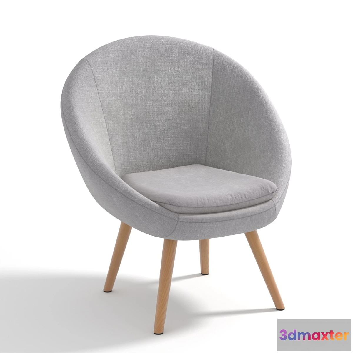 1415698 - La Redoute Jimi Ball Chair 3D Max