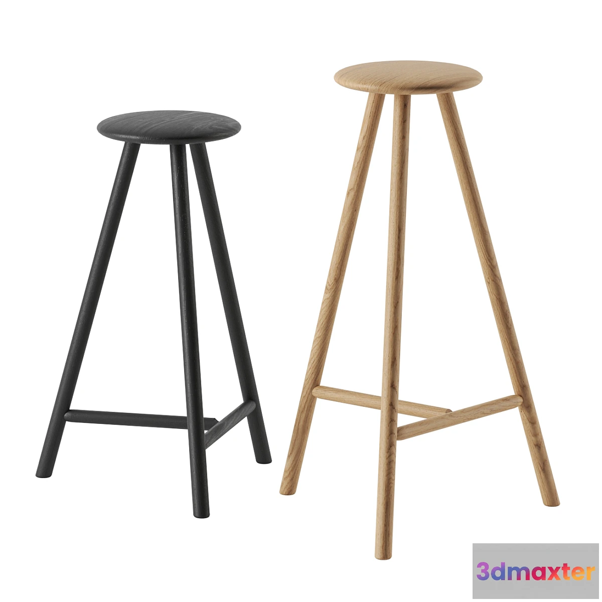 1415718 - Perch bar stool by Nikari 3D Max