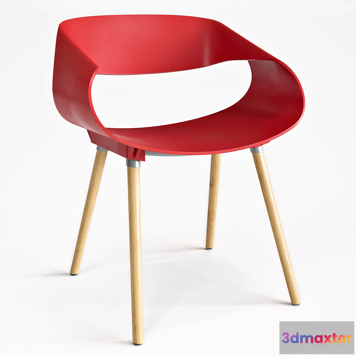1417320 - Chair Range red 3D Max