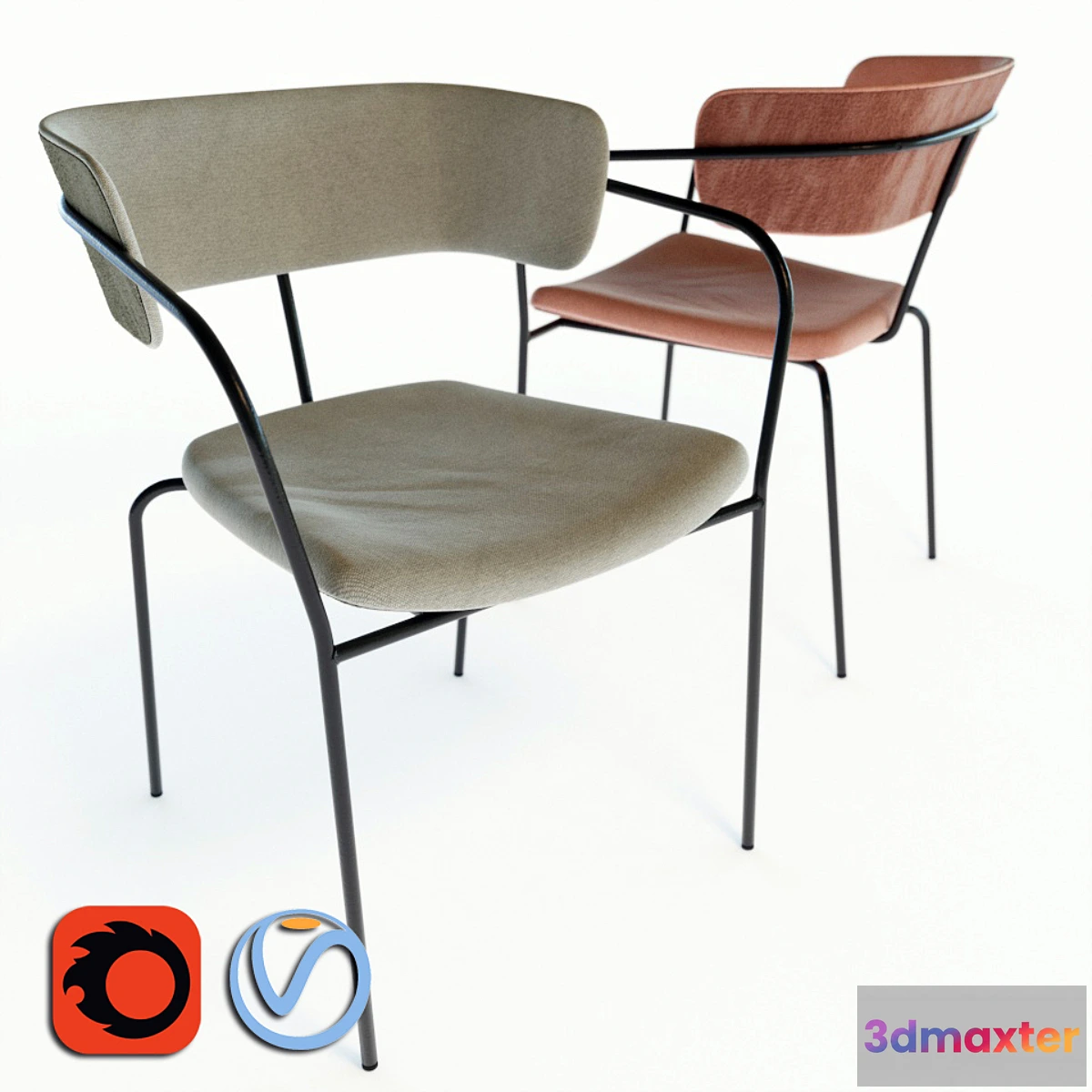 1417622 - Chair AFM2433S 3D Max