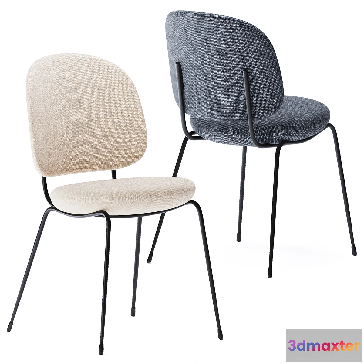 1418142 - Industry Dining Chair by Stellar Works 3D Max