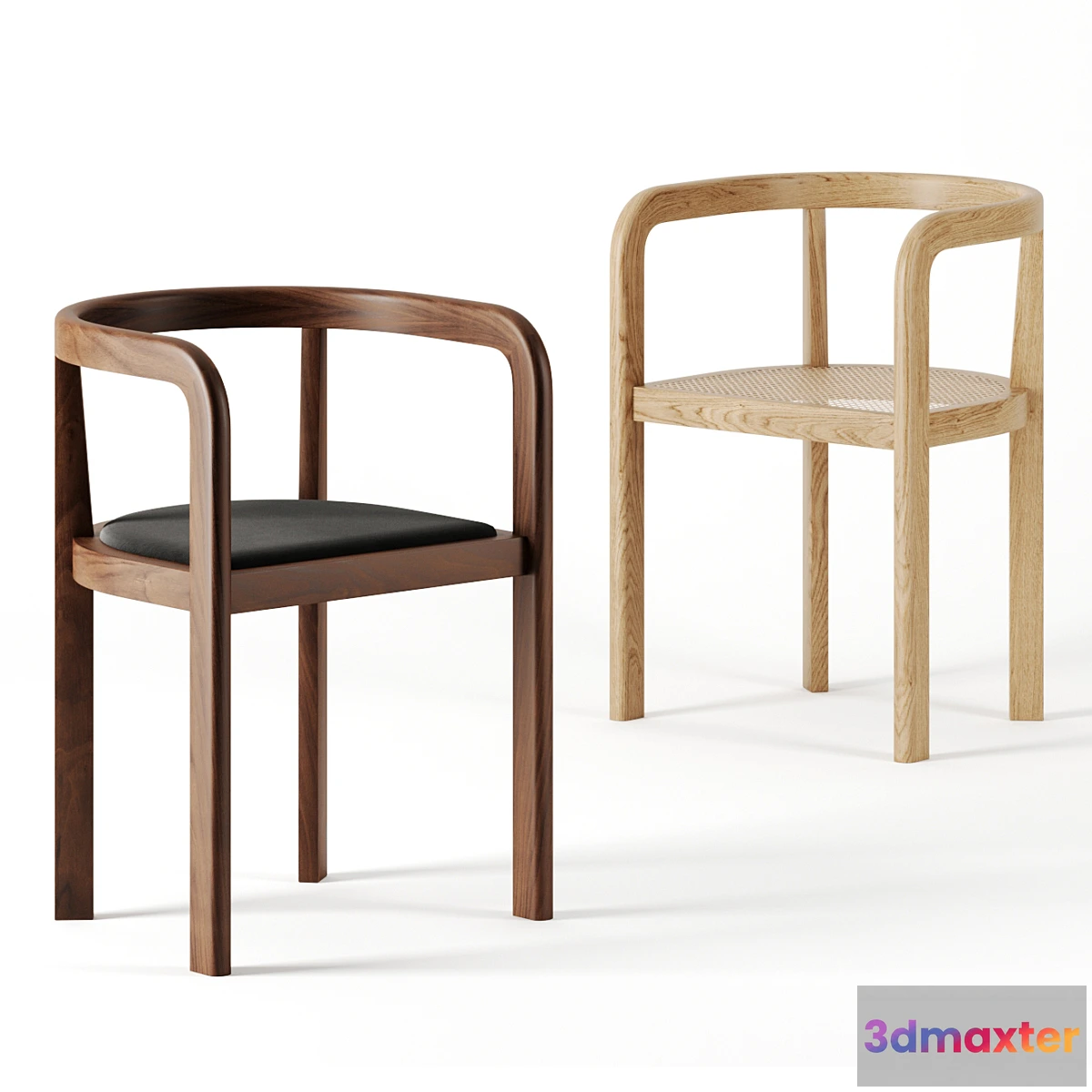 1418344 - RH01 STUTTGART chair by E15 3D Max