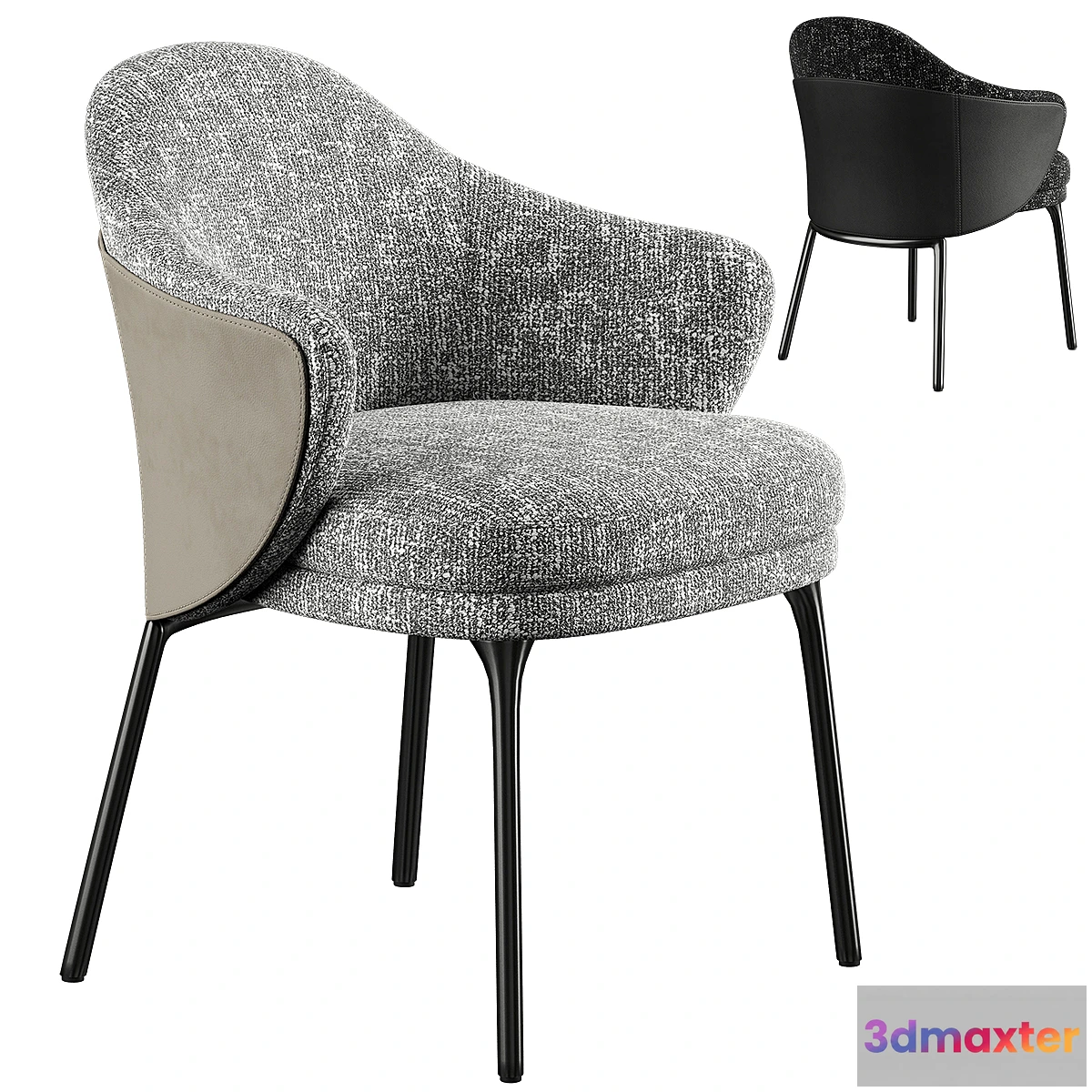 1421474 - Minotti angie dining 3D Max