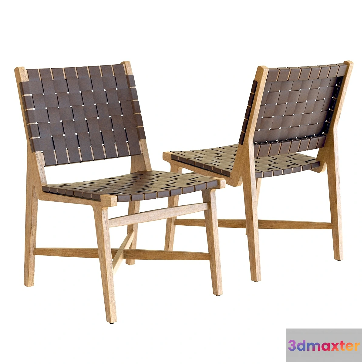 1421518 - Crate & Barrel Taj Dining Chair 3D Max