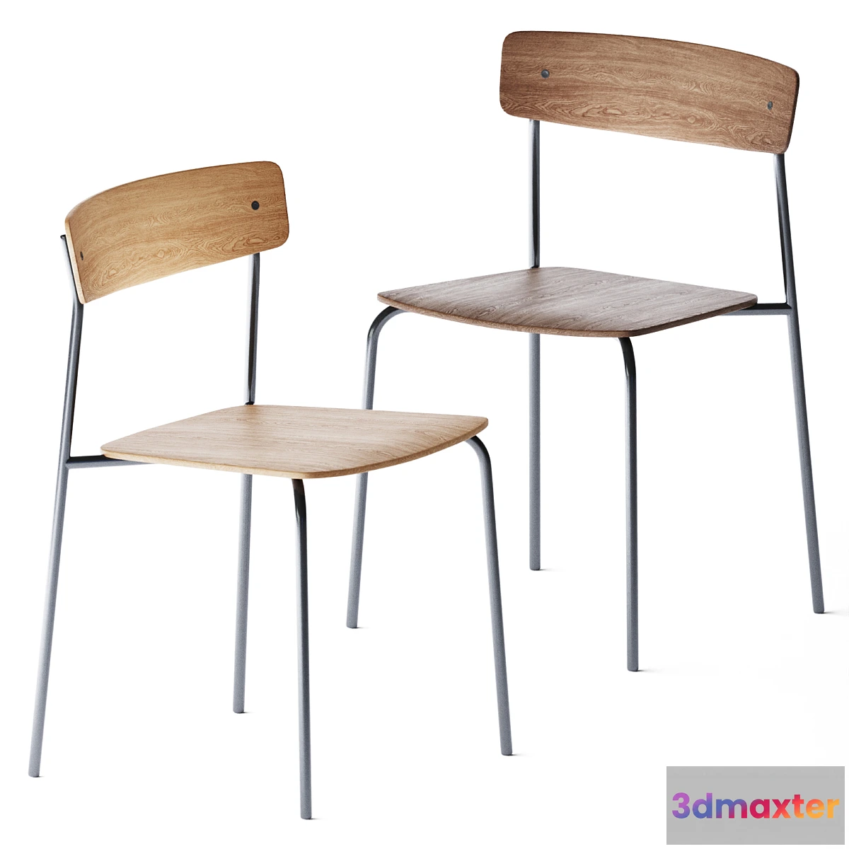 1421698 - Cross Chair Tube by TAKT 3D Max