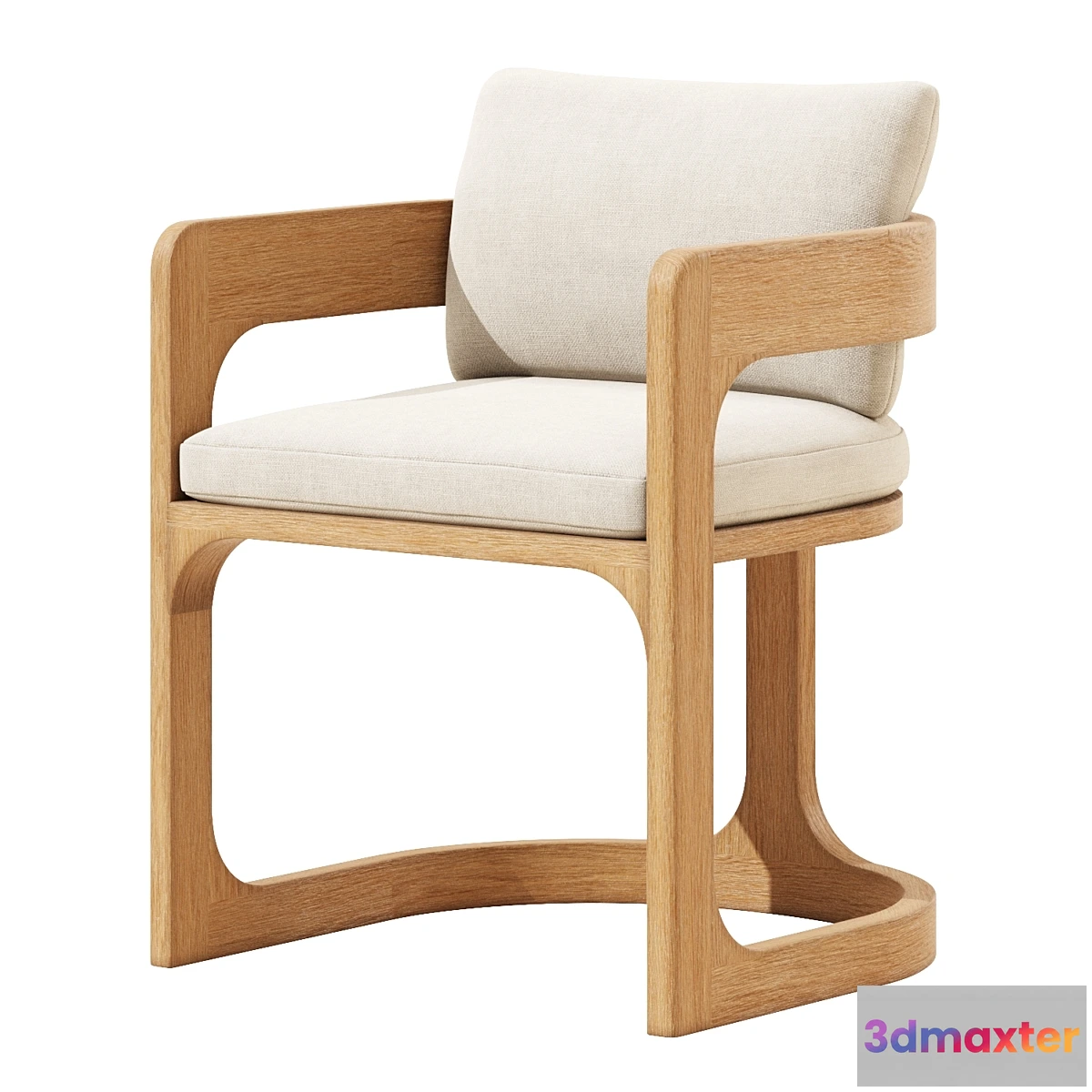 1422500 - CASSALE ARMCHAIR WITH CUSHION INSERTS 3D Max