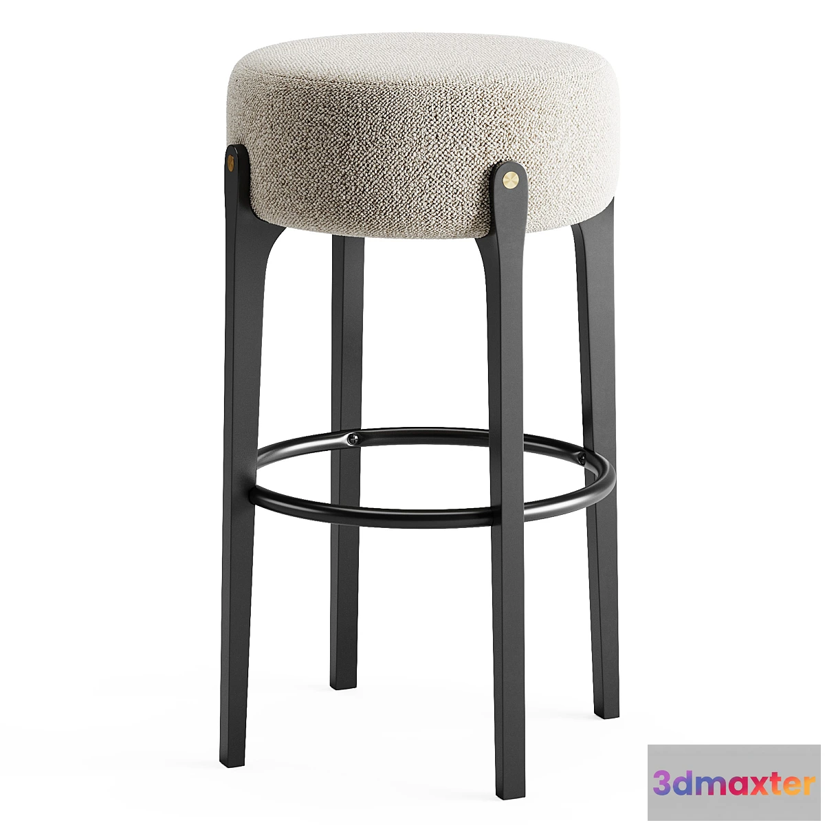 1422820 - Bottoni Backless Barstool 3D Max