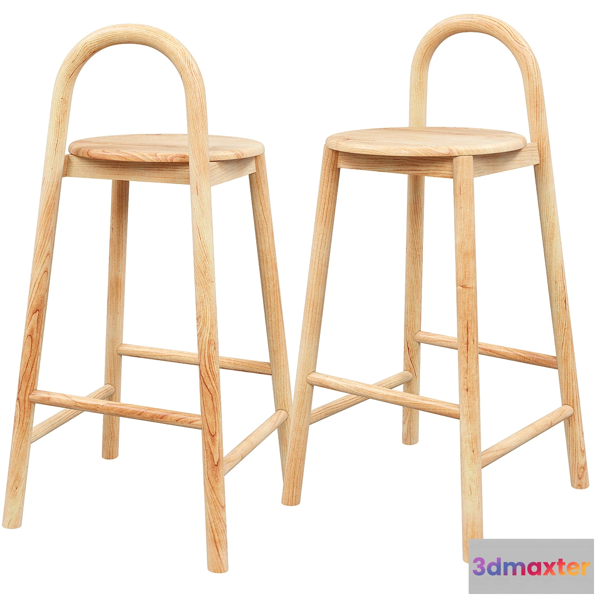 1422872 - Bobby Bar Stool 3D Max