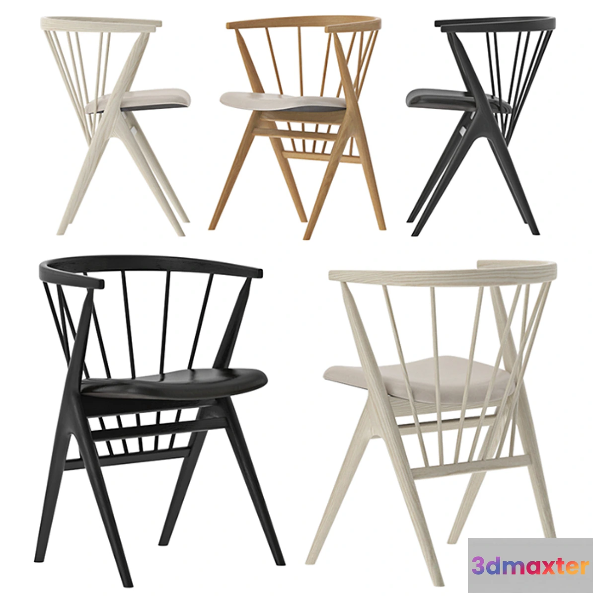 1423812 - Sibast No 8 Chair 3D Max