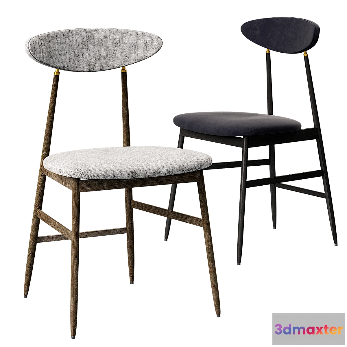 1424646 - Gent Dining Chair Gubi 3D Max