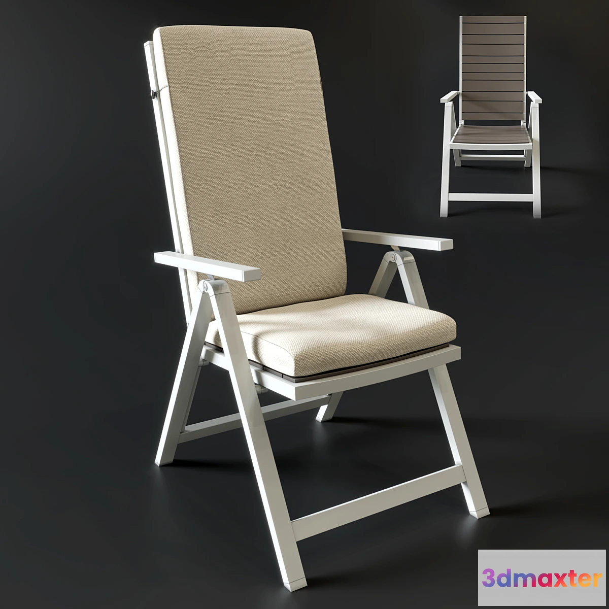 1425318 - IKEA SHEELAND Chair 3D Max