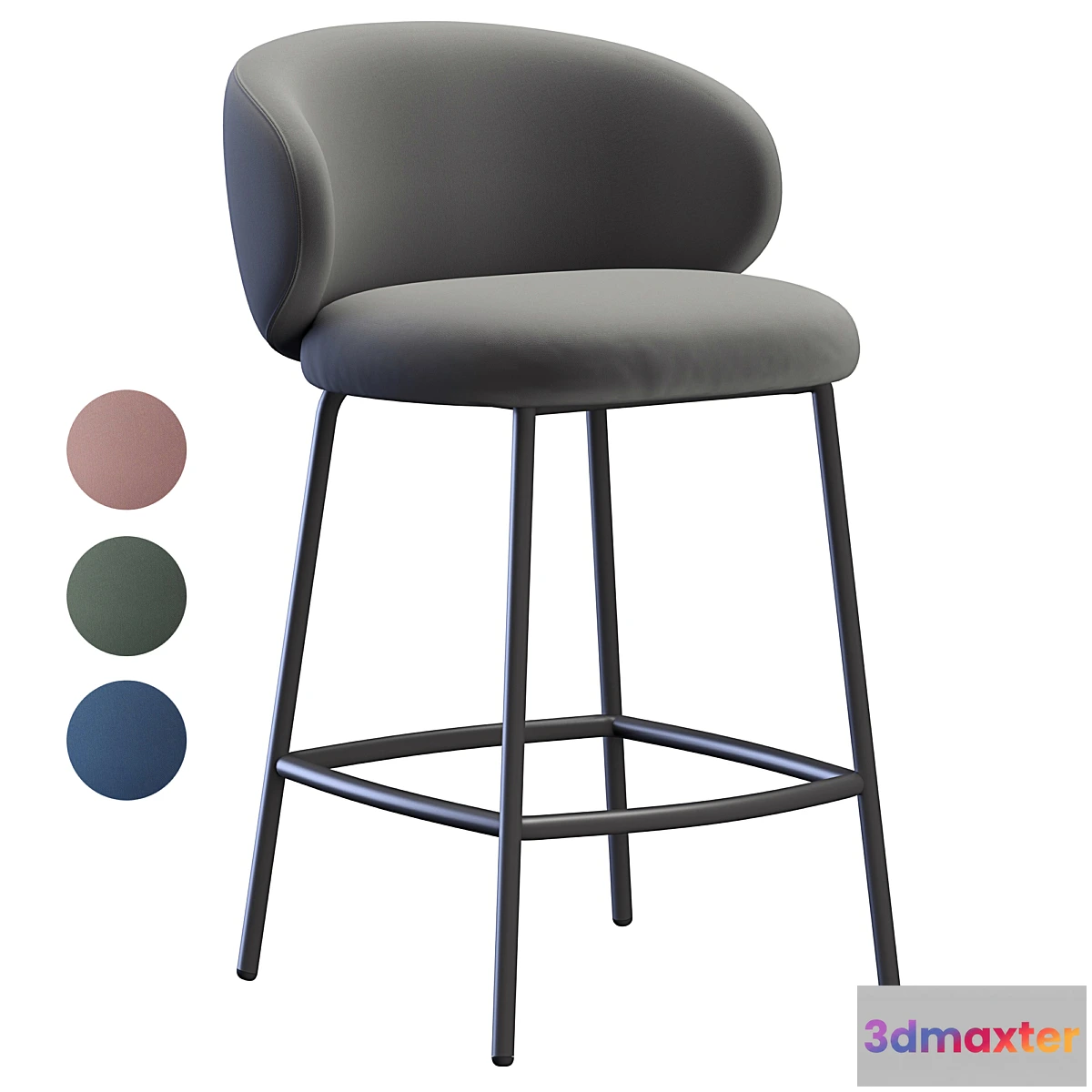 1427010 - Bar stool Tuka Cb 3D Max