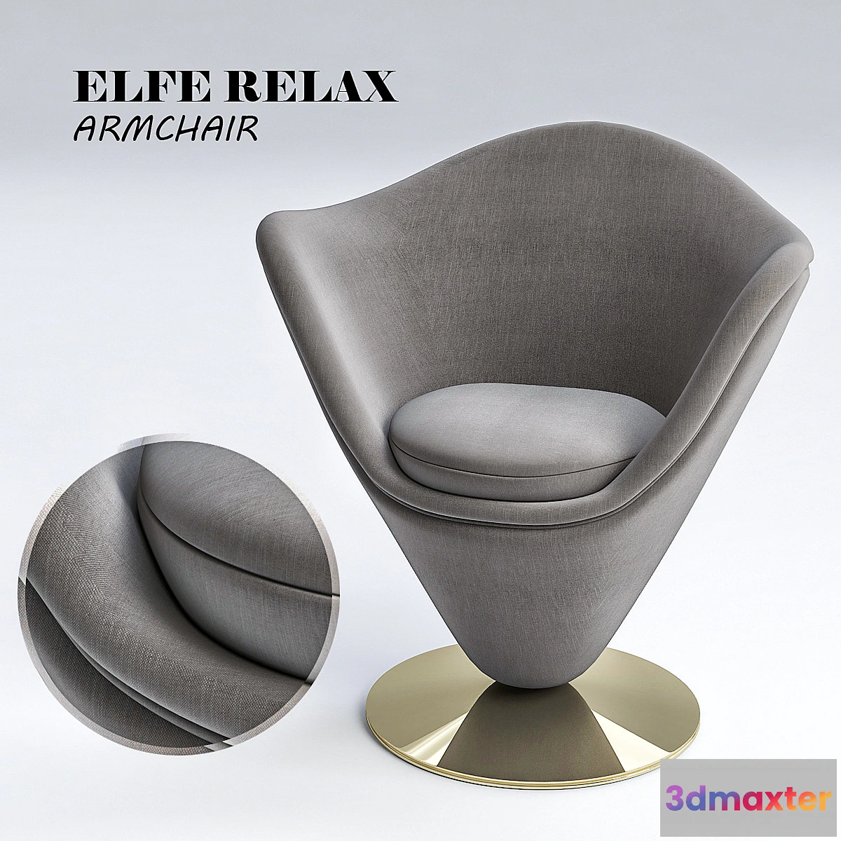 1427482 - elfe relax armchair 3D Max