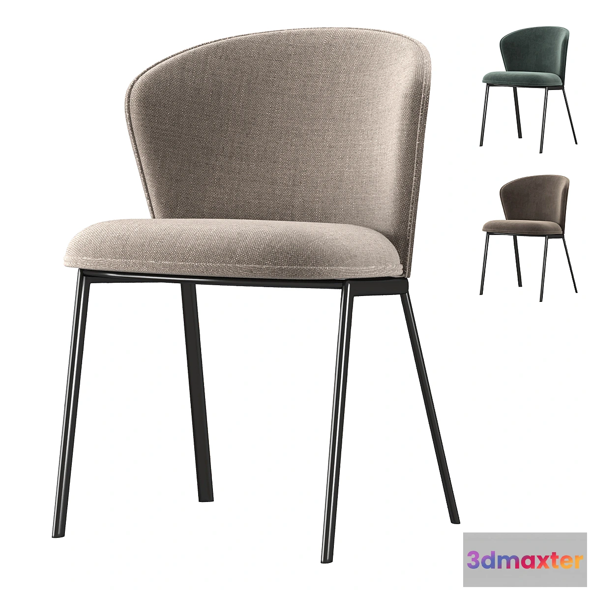 1429046 - Billa Dining Chair by Segis 3D Max