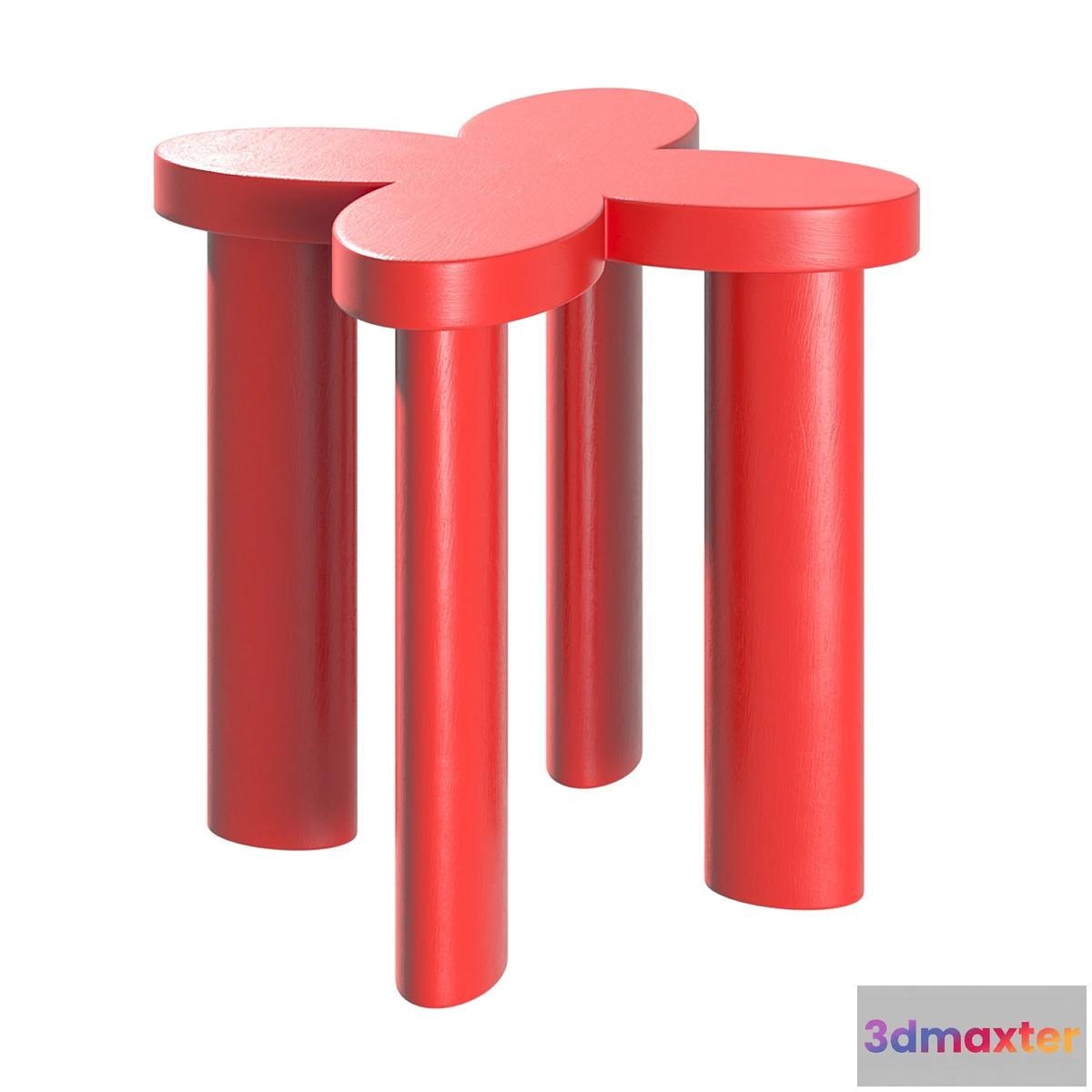 1430102 - Сlover Annki Studio stool 3D Max