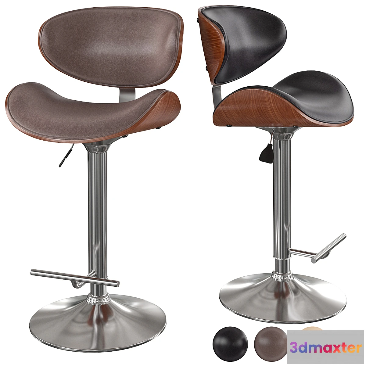 1430360 - Bar stool Tom 3D Max