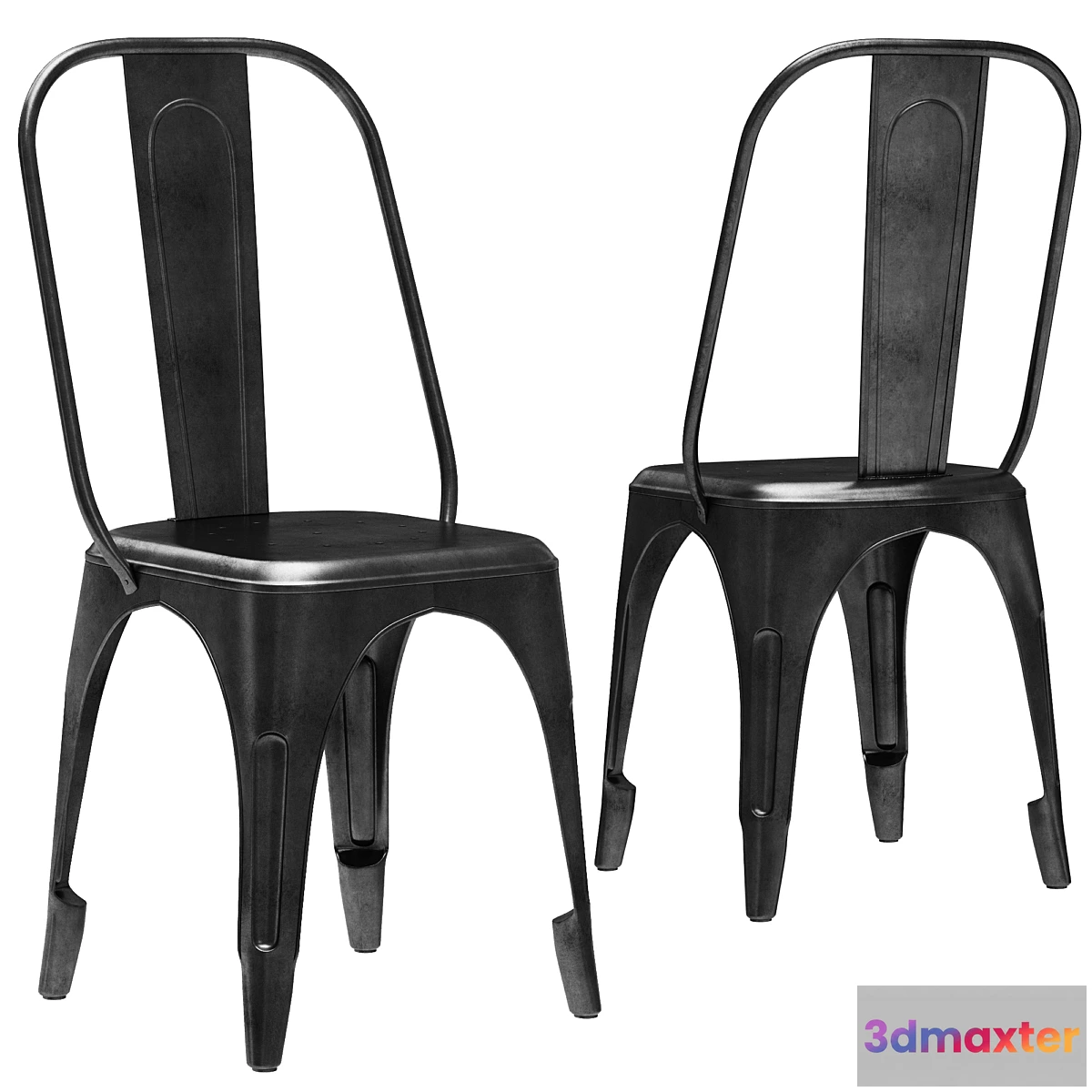 1431066 - Restoration Hardware Remy Side Chair 3D Max