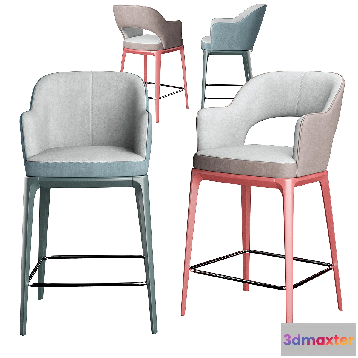 1431156 - Gray Tony Bar M 3D Max