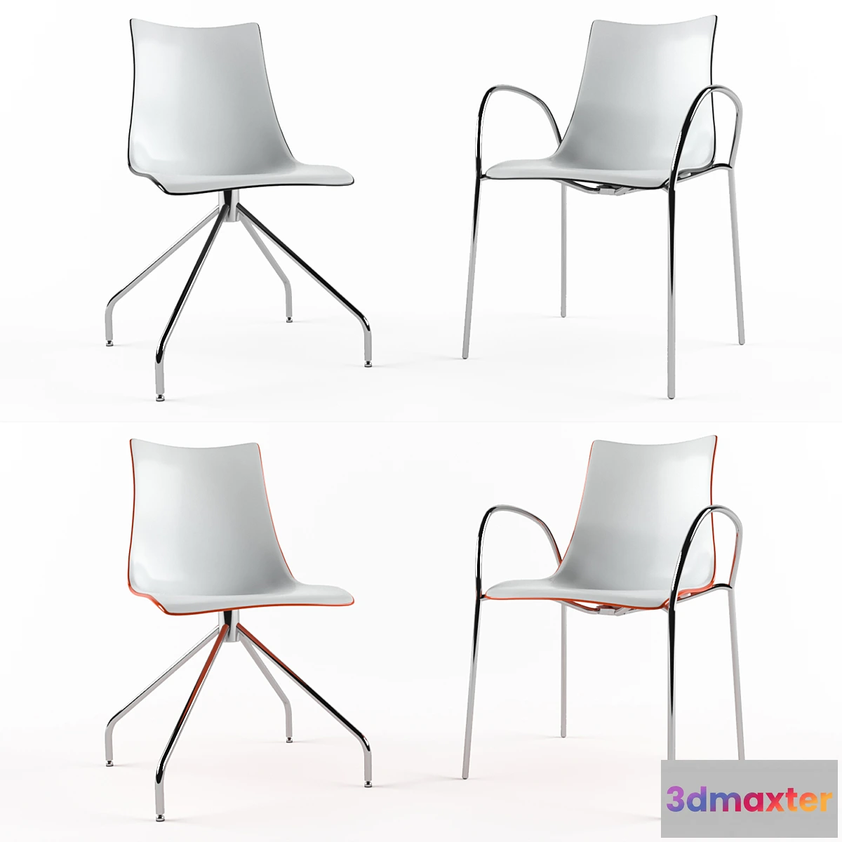 1431950 - ZEBRA BICOLORE 3D Max