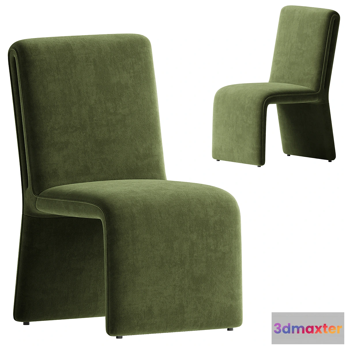 1432218 - Cascata Dining Chair 3D Max