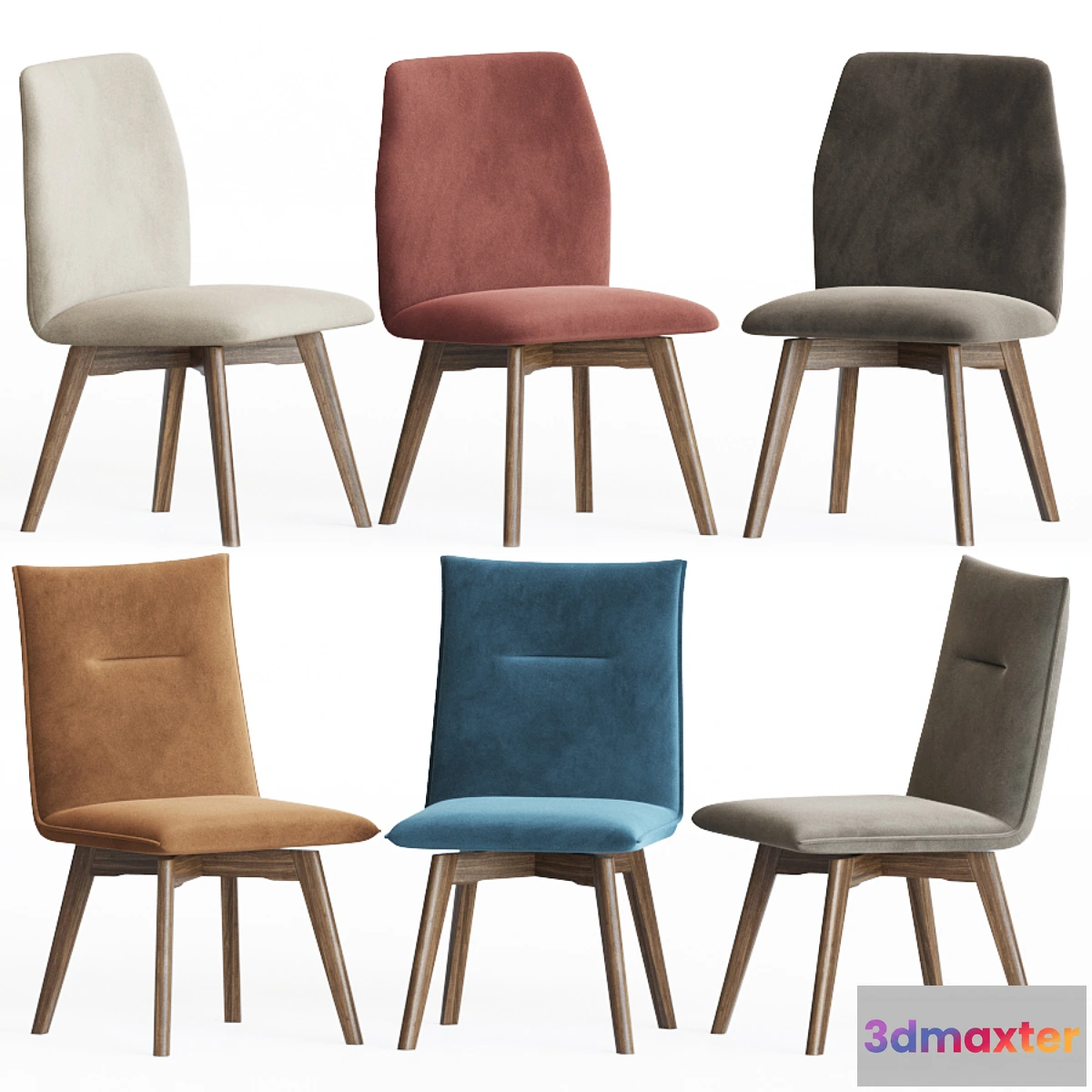 1432798 - Connubia Maya Chair & Hexa Chair Set 3D Max