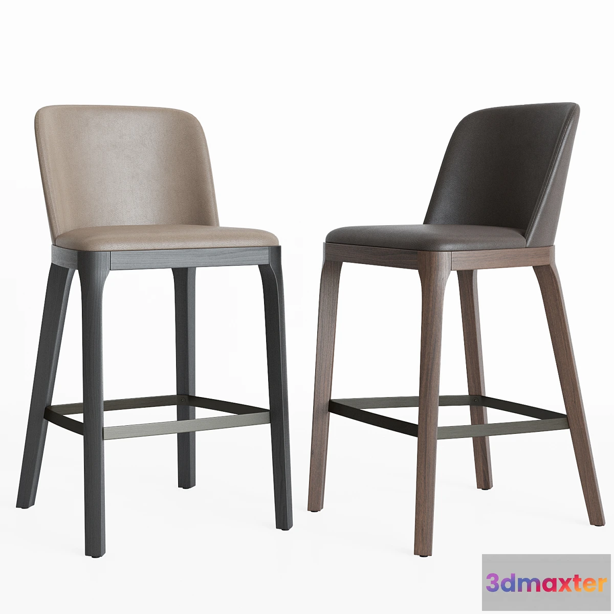 1433306 - Magda Seating Barstool Cattelan Italia 3D Max