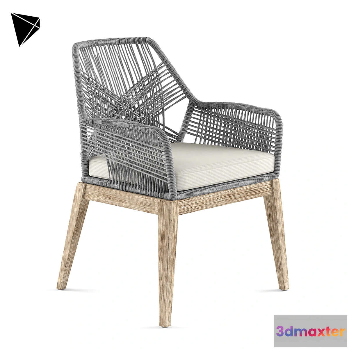 1433888 - Greige Design Loom Armchair 3D Max