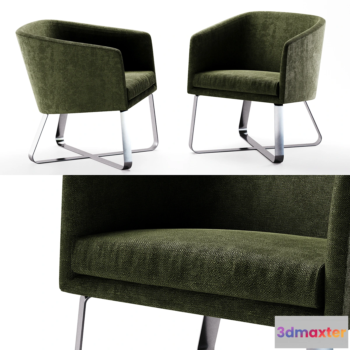 1435104 - Meridiani Lolyta chair 3D Max