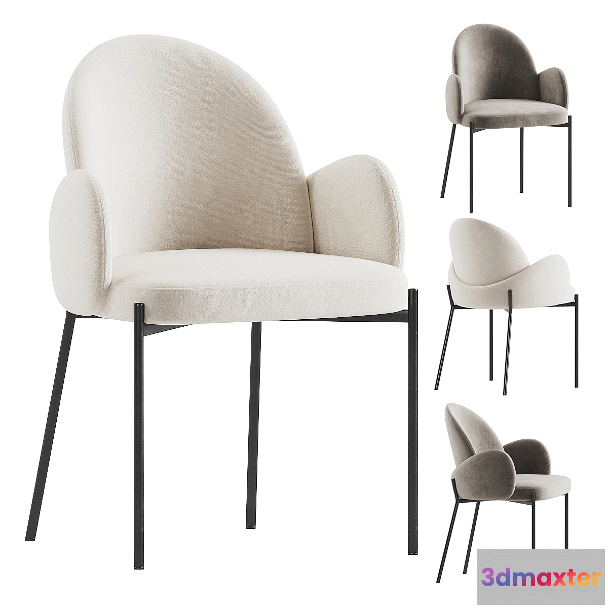 1435178 - Macy Dining Chair 3D Max