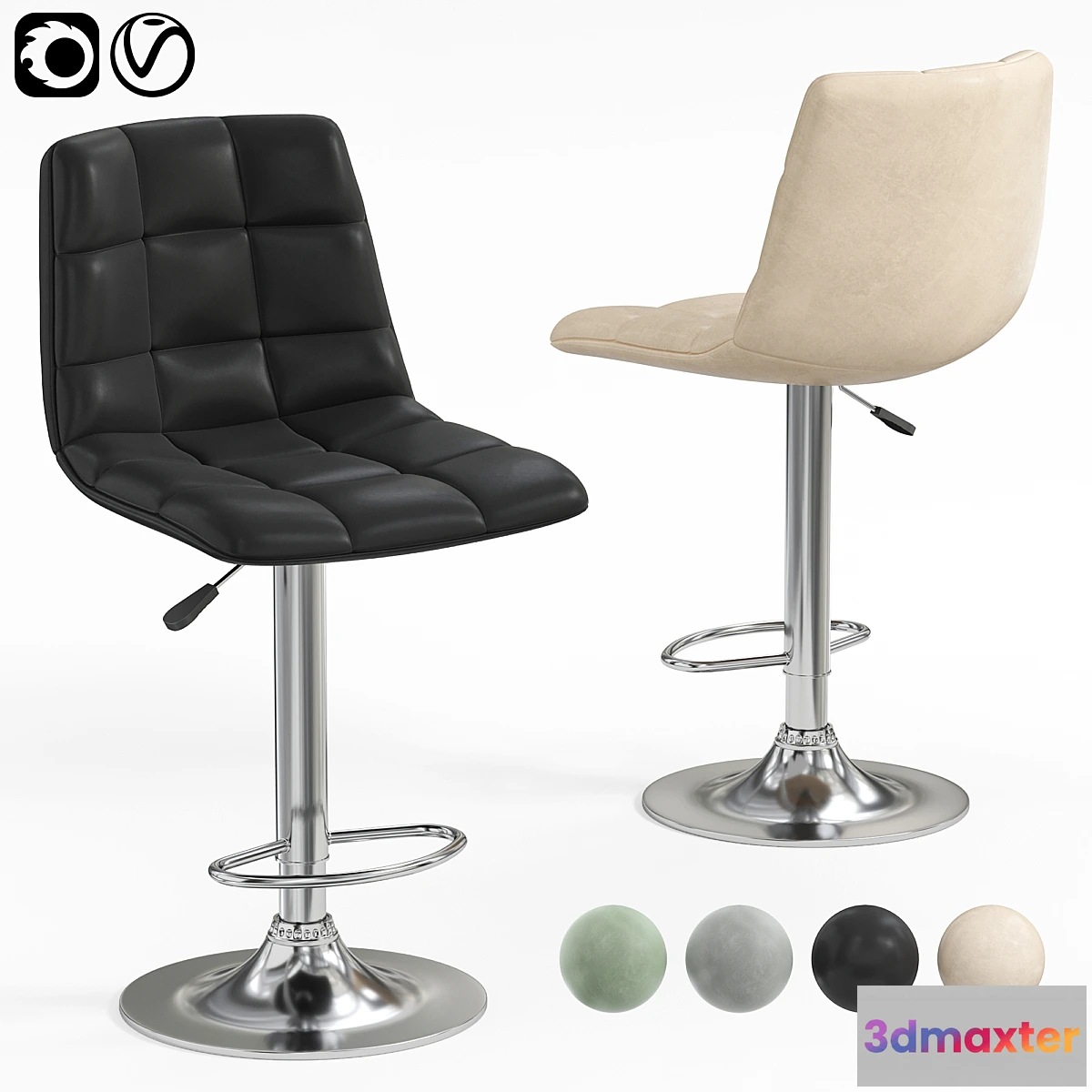 1435706 - Bar stool tailor 3D Max