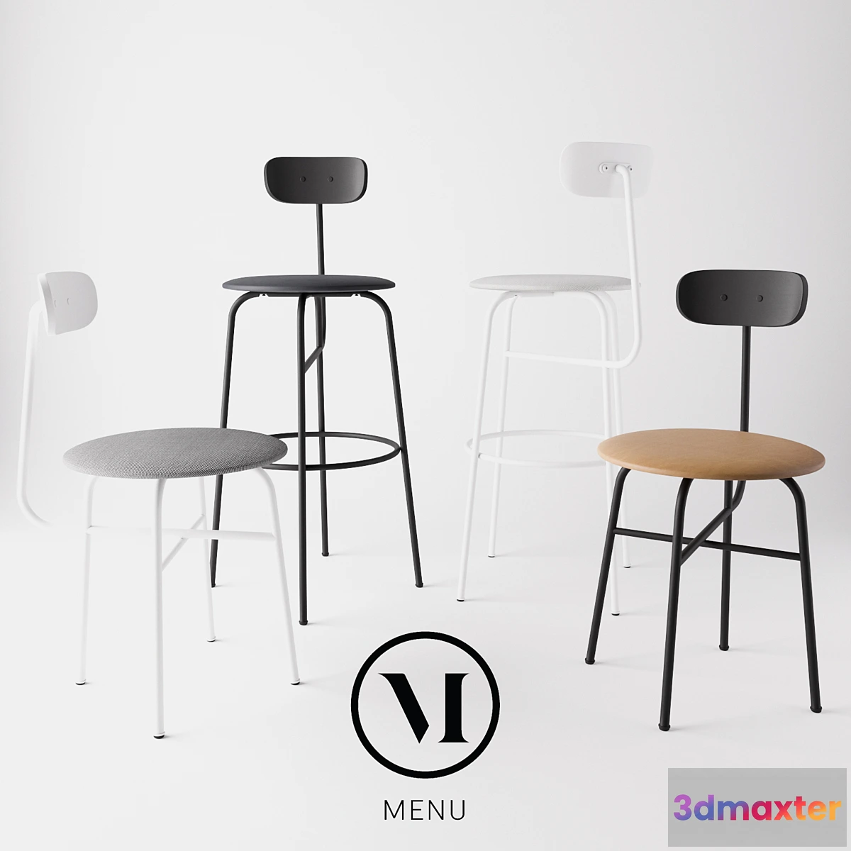 1437286 - Afteroom Chair Collection by MENU 3D Max