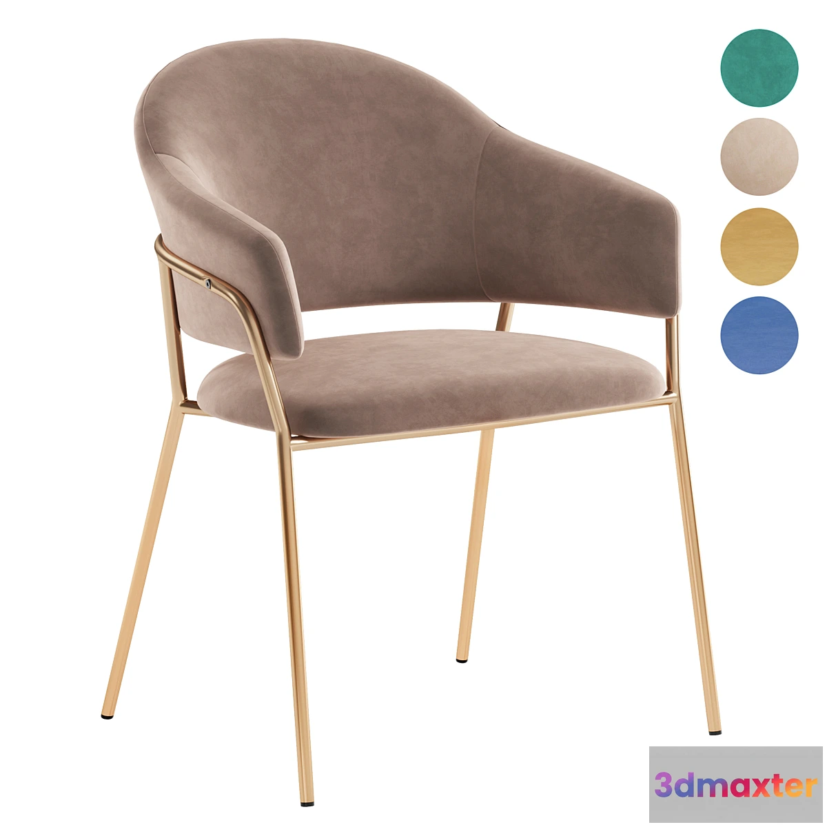 1438550 - Gloria chair 3D Max