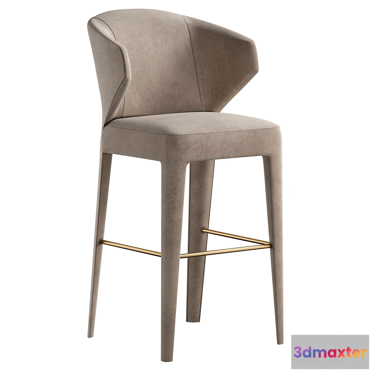 1438624 - LAPEL BARSTOOL by baker 3D Max