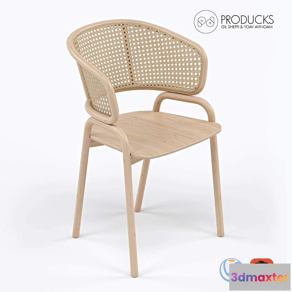 1439192 - Frantz Armchair by Producks Design Studio 3D Max