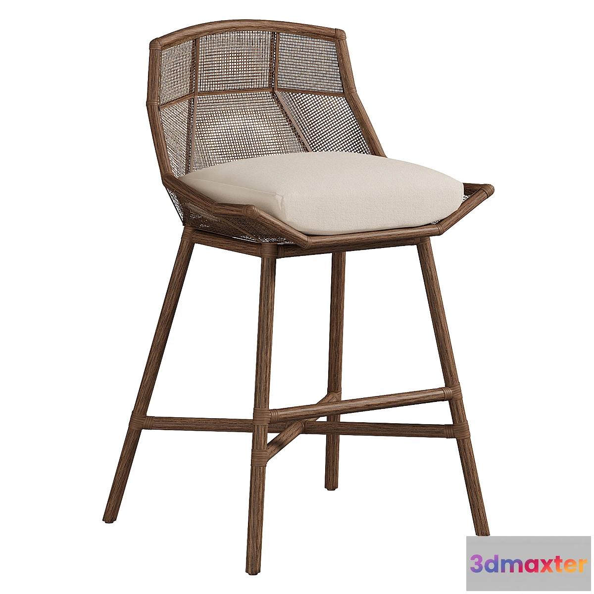 1439742 - MAKETTO BARSTOOL by baker 3D Max