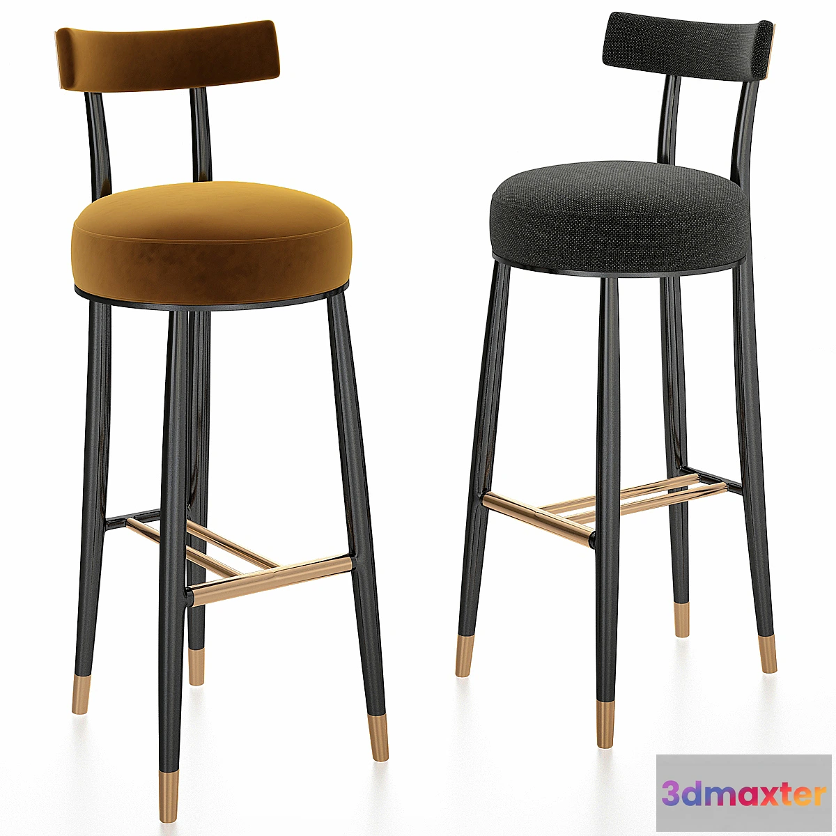 1441640 - GILMORE BAR STOOL 3D Max
