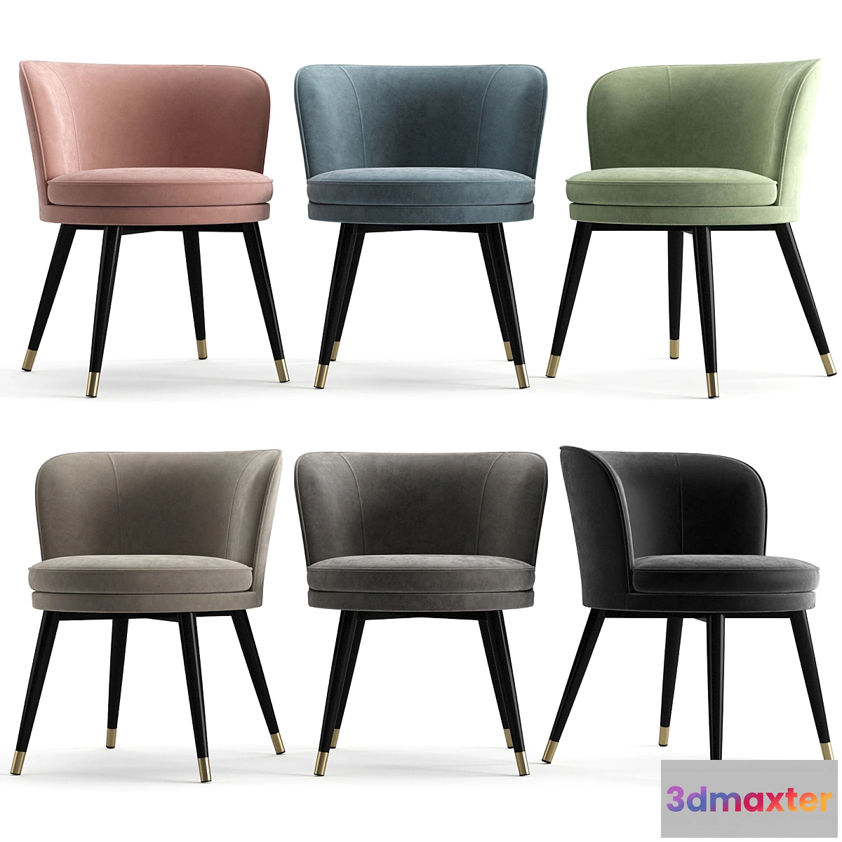 1442508 - Eichholtz Dining Chair Grenada 3D Max