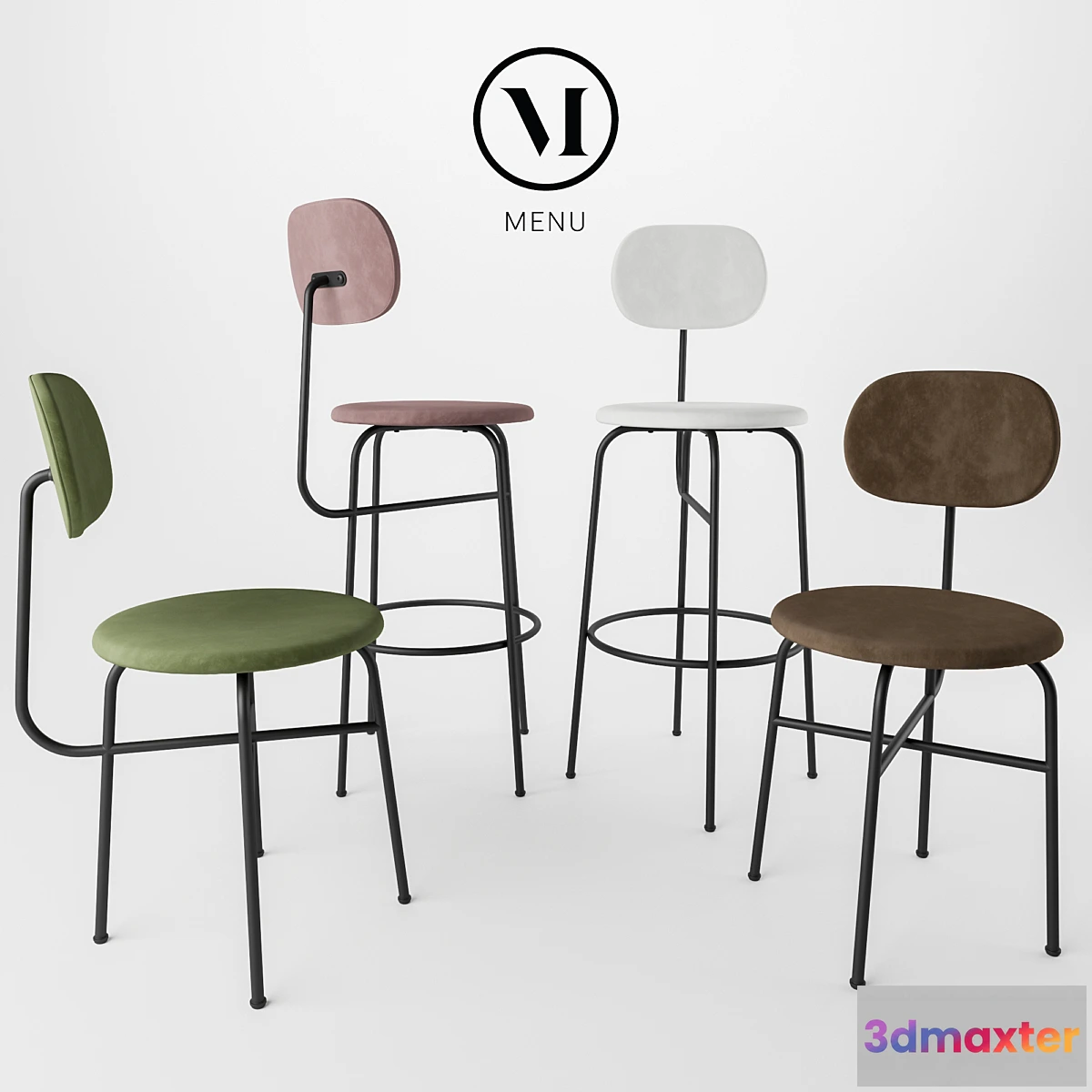 1443104 - Afteroom Chair Plus Collection by MENU 3D Max