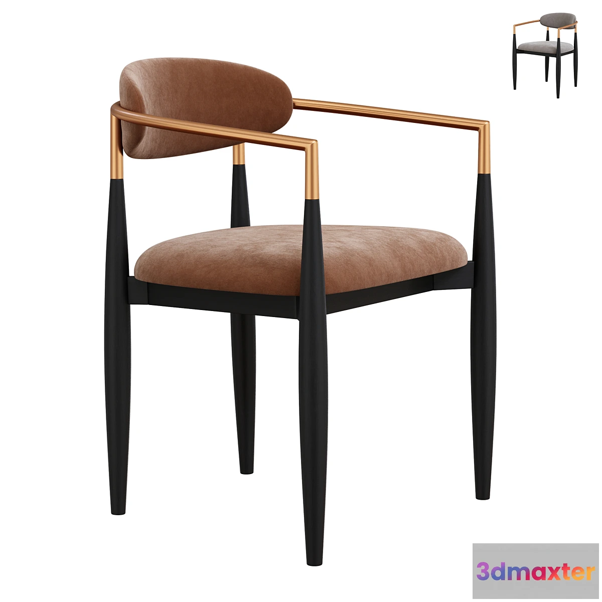 1443932 - jagger dining chair 3D Max