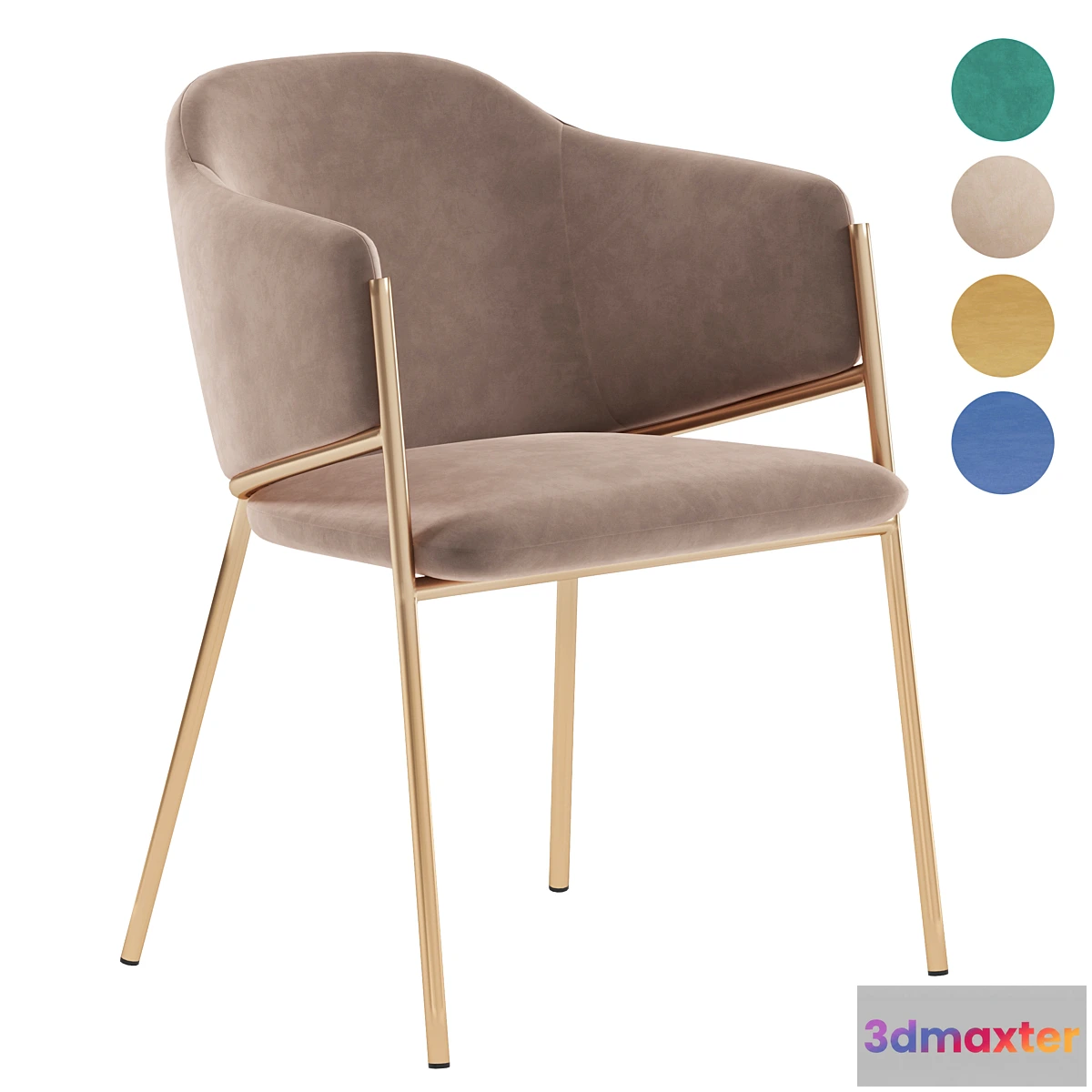 1445080 - Dill dining chair 3D Max