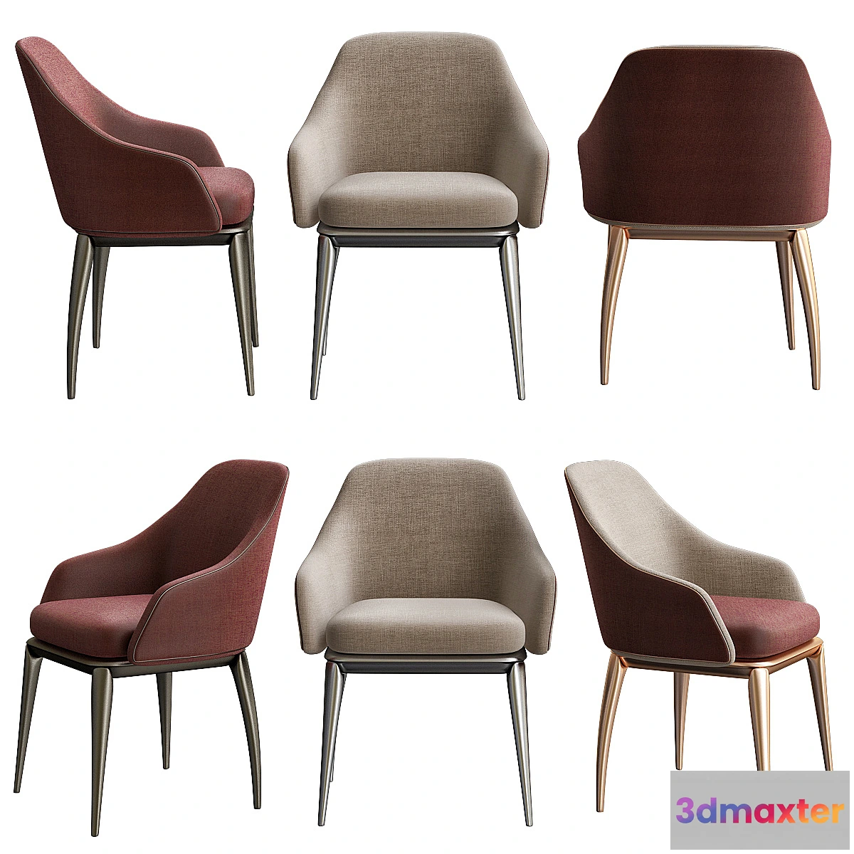 1445276 - Tecni nova chair 3D Max