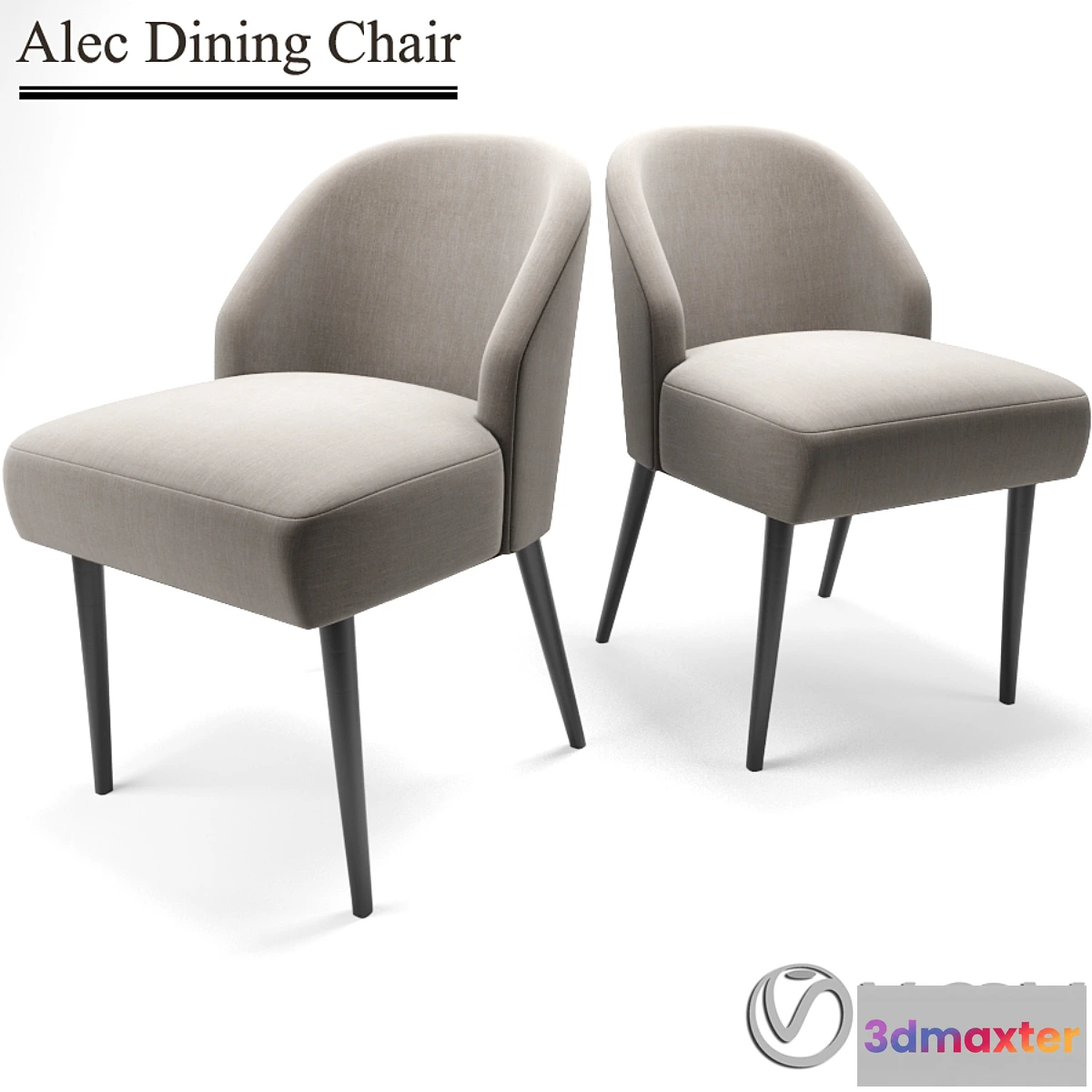 1447224 - Alec Dining Chair 3D Max