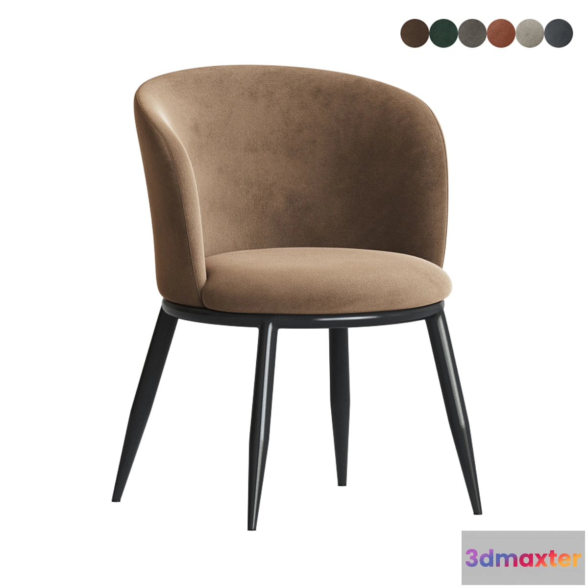 1447270 - Eichholtz Dining Chair Filmore 3D Max